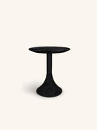 FUNNEL - Beistelltisch - Mangoholz - DIA 40 x H 45 cm - Holzkohle