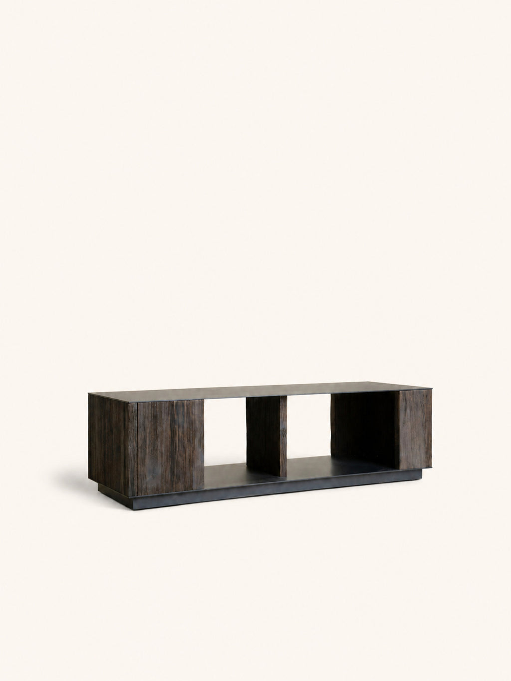 MODO - mueble de TV - metal - L 120 x W 40 x H 34 cm - mezcla de colores