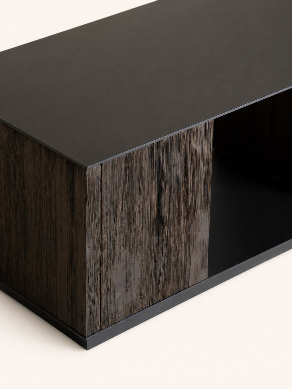 MODO - mueble de TV - metal - L 120 x W 40 x H 34 cm - mezcla de colores