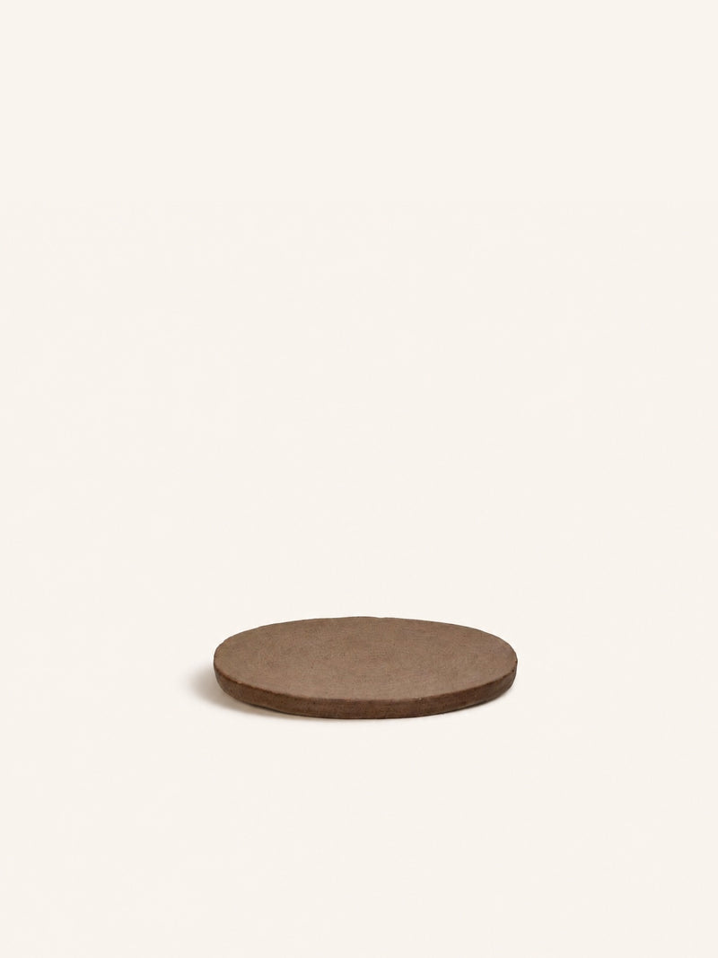 IGNI - trivet - stoneware - DIA 11 x H 0,9 cm - clay