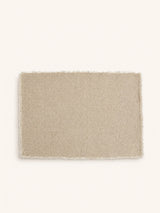 Wit – FRIVOLE - mantel individual - algodón - L 50 x W 35 cm - blanco roto