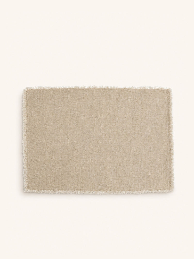 FRIVOLE - placemat - cotton - L 50 x W 35 cm - off-white