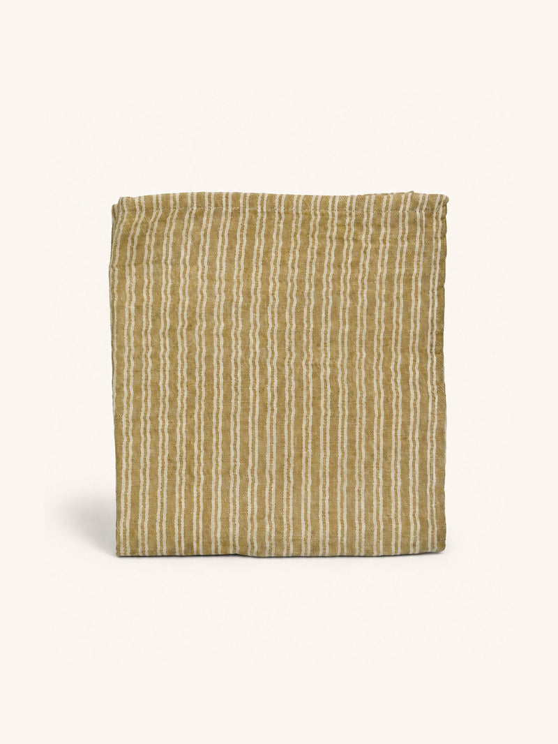 FRIVOLE - napkin - cotton - L 45 x W 45 cm - camel