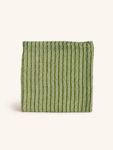Groen – FRIVOLE - Serviette - Baumwolle - L 45 x W 45 cm - Grün