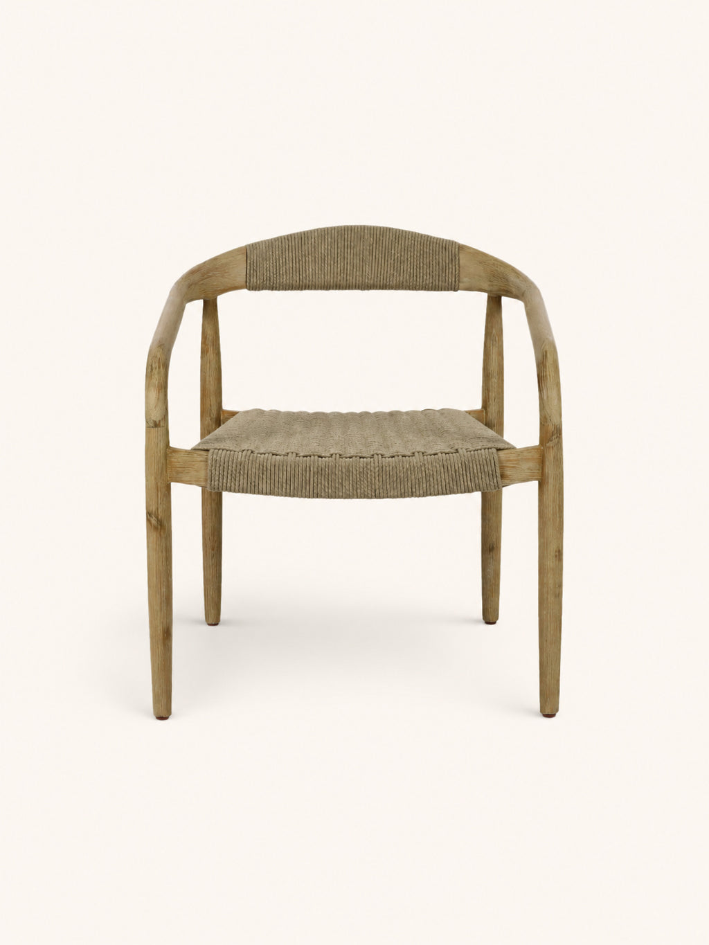 MIRA - lounge chair - acacia wood - L 61 x W 61 x H 70 cm - natural