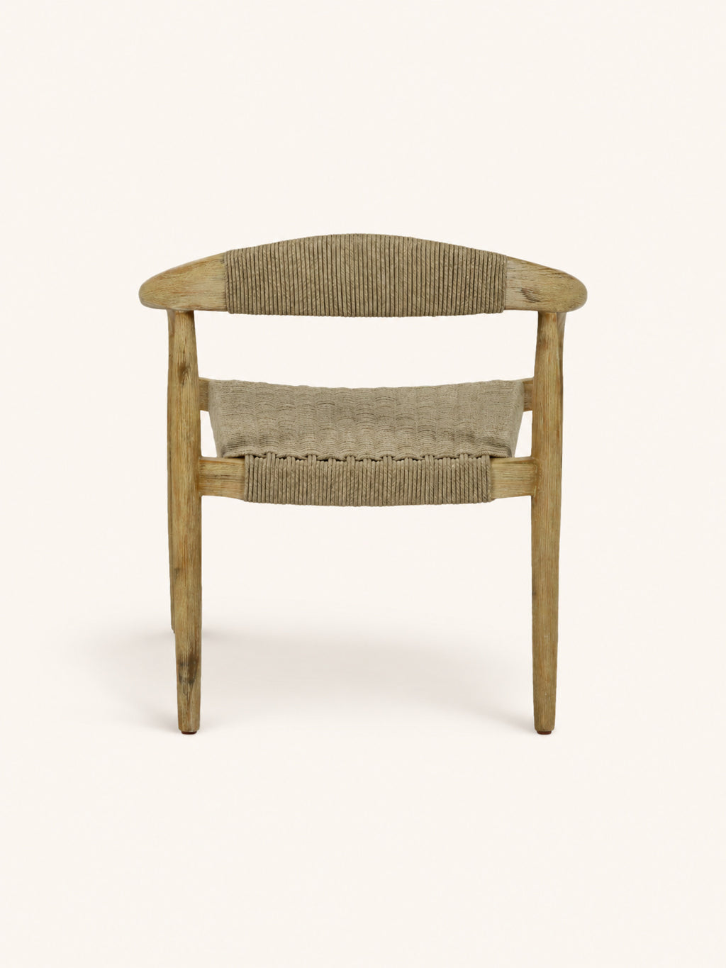 MIRA - lounge chair - acacia wood - L 61 x W 61 x H 70 cm - natural