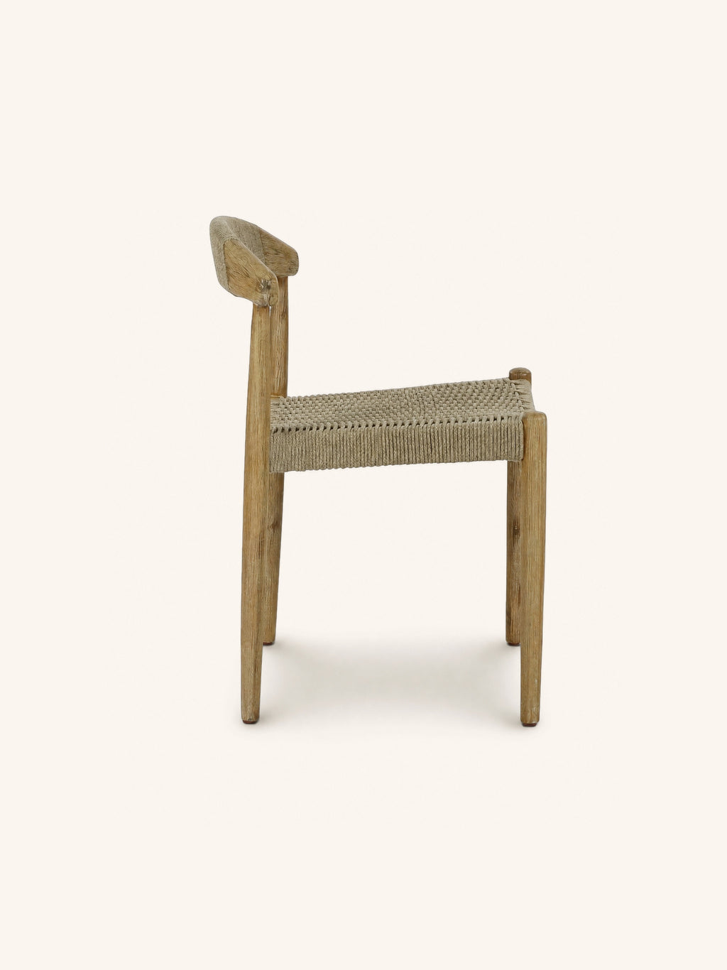 MIRA - Stuhl - Akazienholz - L 46 x W 51 x H 76 cm - Natur