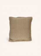 STITCH - cojín - yute - L 50 x W 50 cm - beige