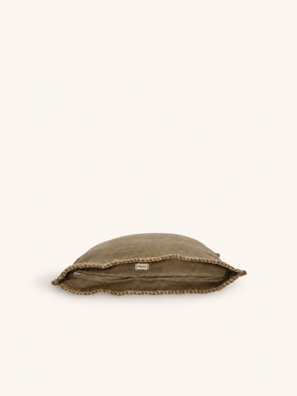 STITCH - cojín - yute - L 50 x W 50 cm - beige