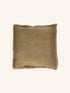 STITCH - cojín - yute - L 60 x W 60 cm - beige