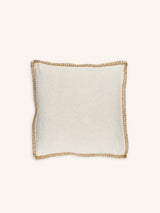 Wit – STITCH - cuscino - juta - L 50 x W 50 cm - bianco sporco