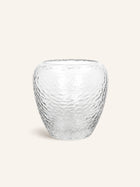 PRISMA - vaas / windlicht - glas - DIA 28 x H 27,5 cm - transparant