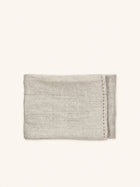 PAMBA - plaid - coton - L 170 x W 130 cm - naturel