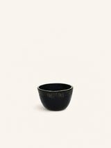 Zwart – MEET THE KUTI'S - mini bol - grès - DIA 9,5 x H 6 cm - noir