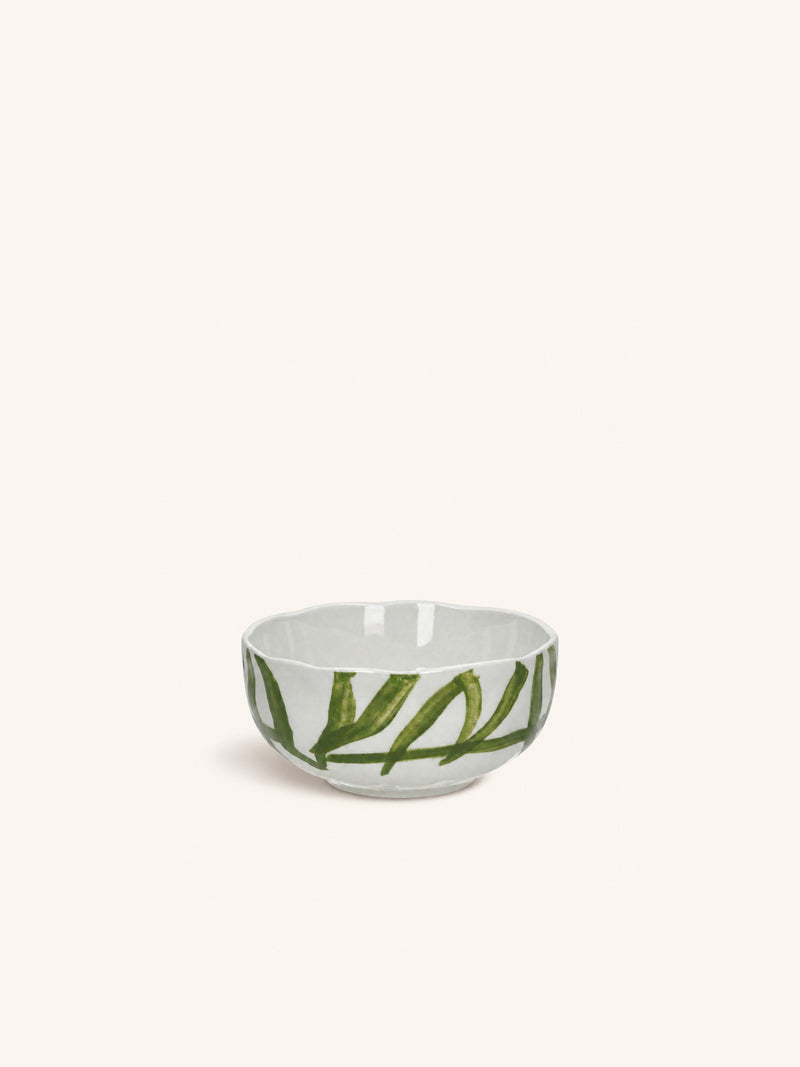 WEVE - soup bowl - porcelain - DIA 15,2 x H 6 cm - green