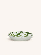 WEVE - blate - porcelain - DIA 20 x H 3,5 CM - green