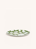 WEVE - dinerbord - porselein - DIA 27 x H 2,5 cm - groen