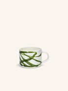 WEVE - mug - porcelain - L 12,3 x W 8,8 x H 6,8 cm - green
