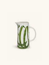 Groen – WEVE - cruche - porcelaine - L 19 x W 12,5 x H 23,5 cm - vert