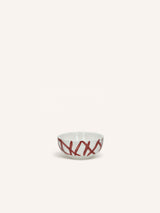 Rood – WEVE - bol à petit-déjeuner - porcelaine - DIA 11,2 x H 5,4 cm - rouge