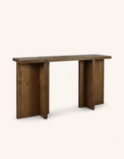 ASA - Konsolentisch - Eiche - L 140 x W 40 x H 80 cm - Walnuss
