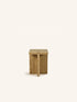 ASA - Beistelltisch / Hocker - Eiche - L 35 x W 35 x H 46 cm - natur