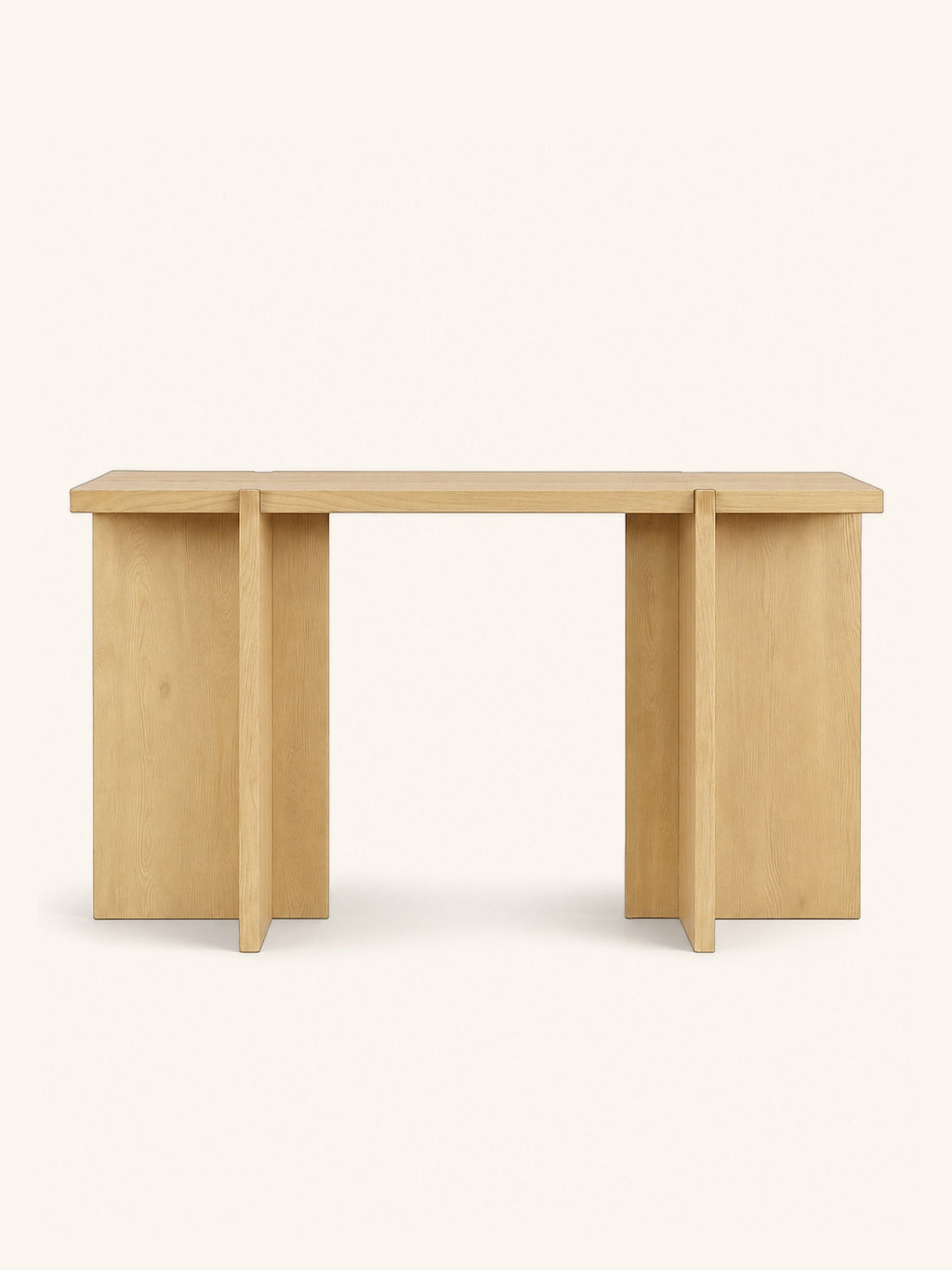 ASA - Konsolentisch - geseift - Eiche - L 140 x W 40 x H 80 cm - Natur