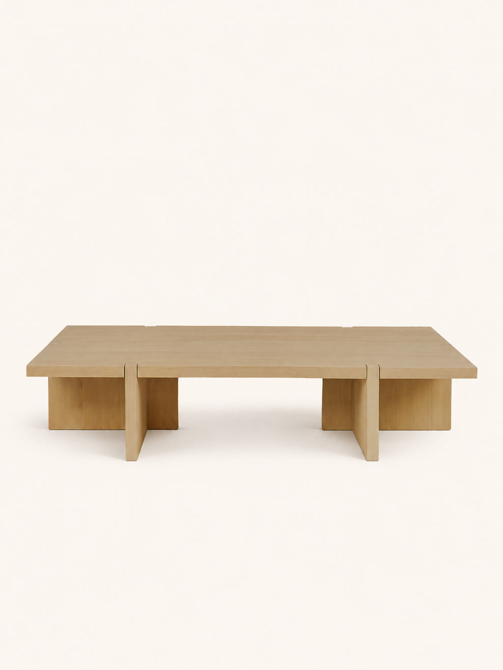 ASA - salontafel - gezeept - eik - L 140 x W 70 x H 31 cm - naturel