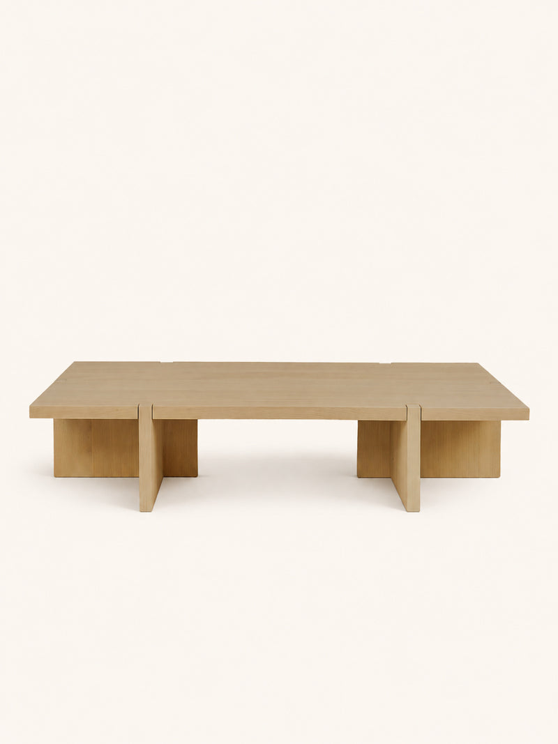 ASA - salontafel - gezeept - eik - L 140 x W 70 x H 31 cm - naturel