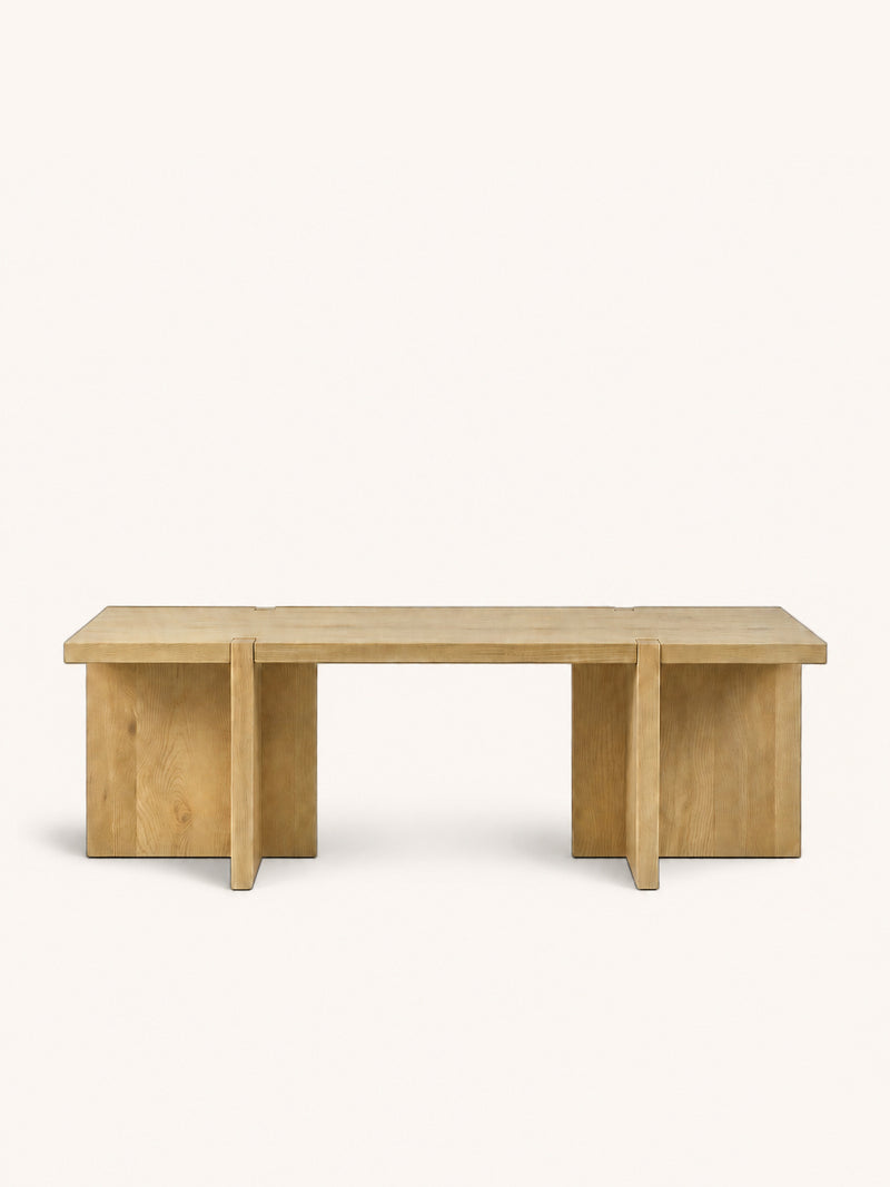 ASA - bench - soaped - oak - L 140 x W 40 x H 46 cm - natural