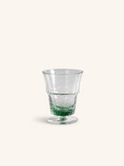 INKRA - copa de vino 20 CL - vidrio - DIA 8,3 x H 10 cm - verde claro