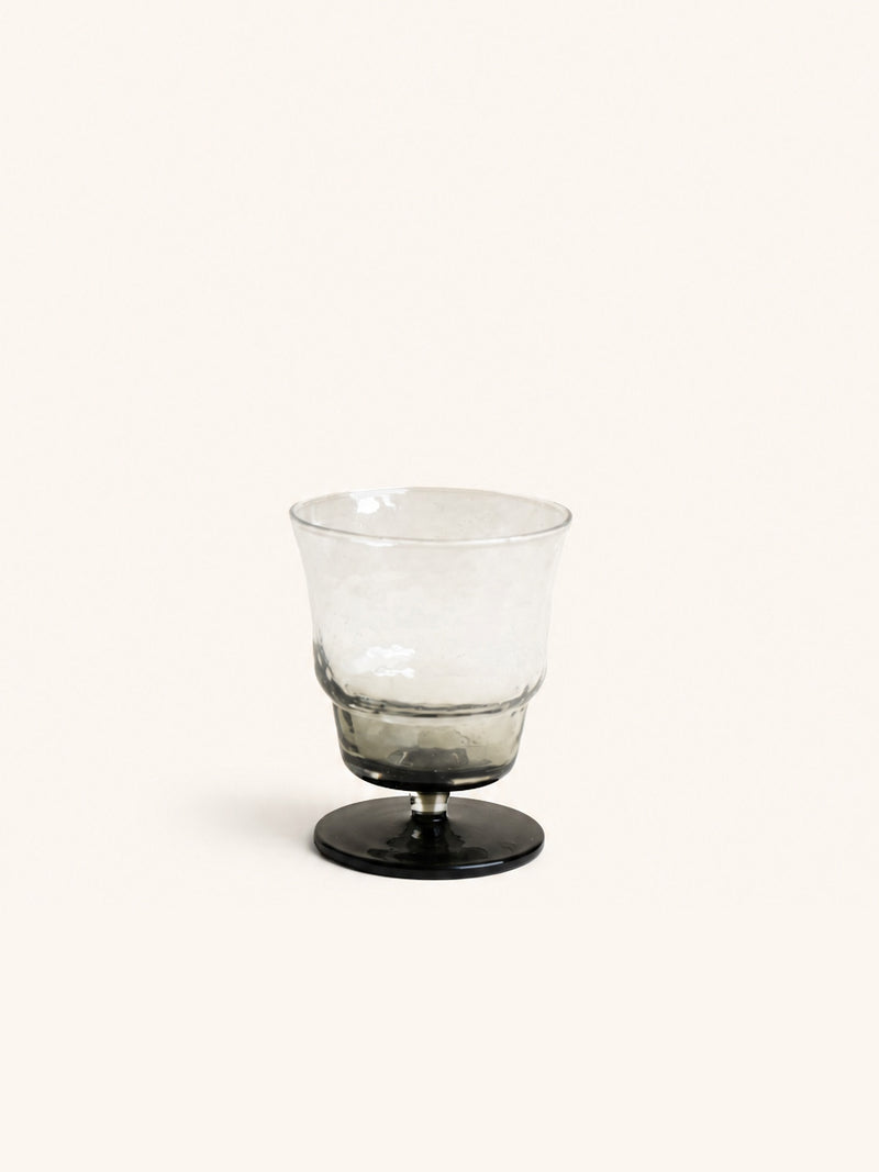 INKRA - wine glass 20 CL - glass - DIA 8,3 x H 10 cm - smoke
