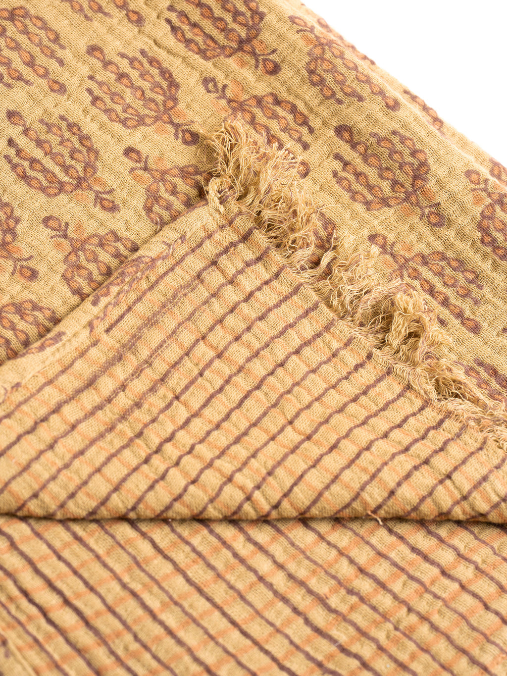 GIPSY - Plaid - Baumwolle - L 170 x W 130 cm - Farbmix