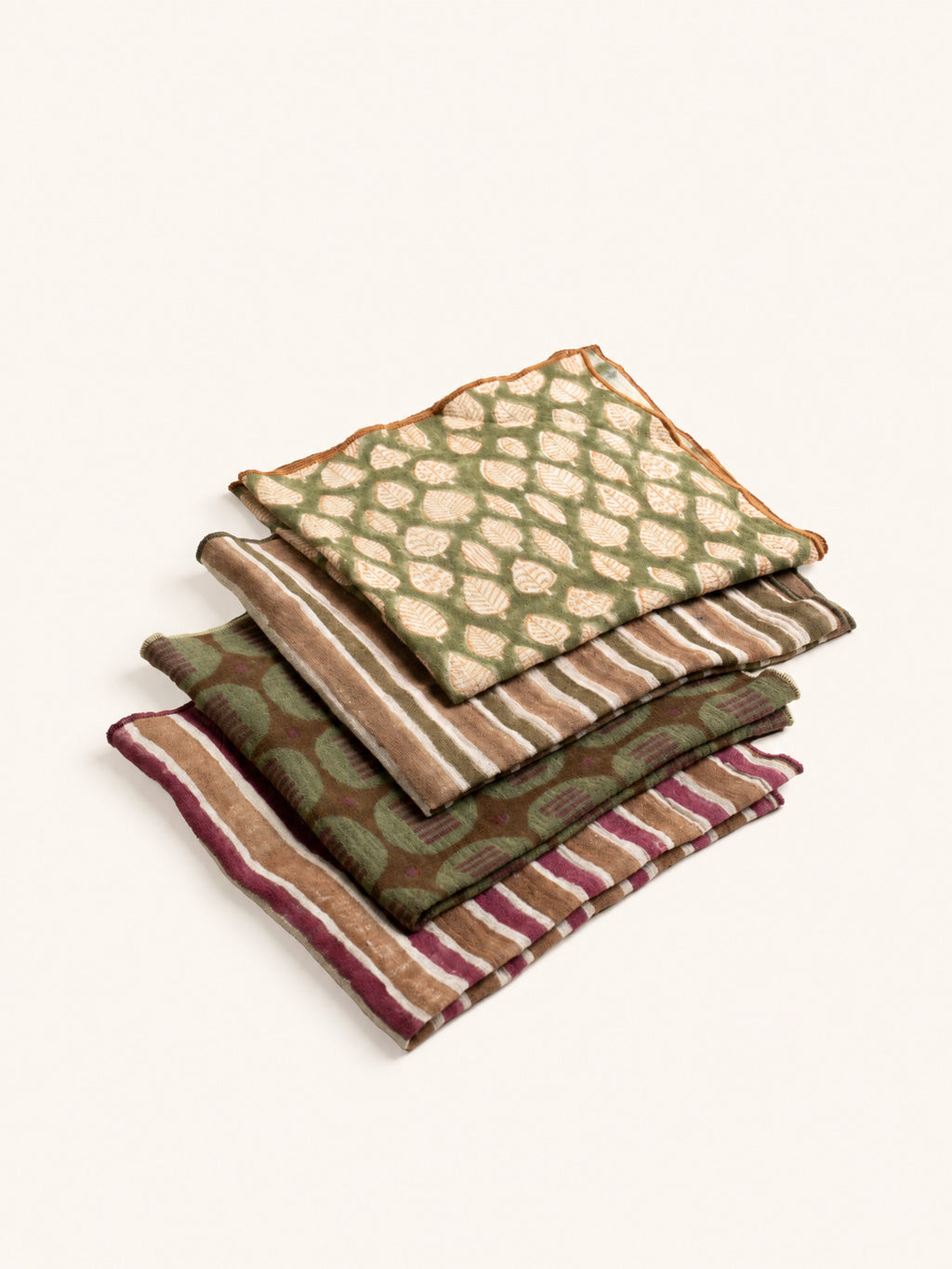 GIPSY - servet - katoen - L 45 x W 45 cm - mix van kleuren