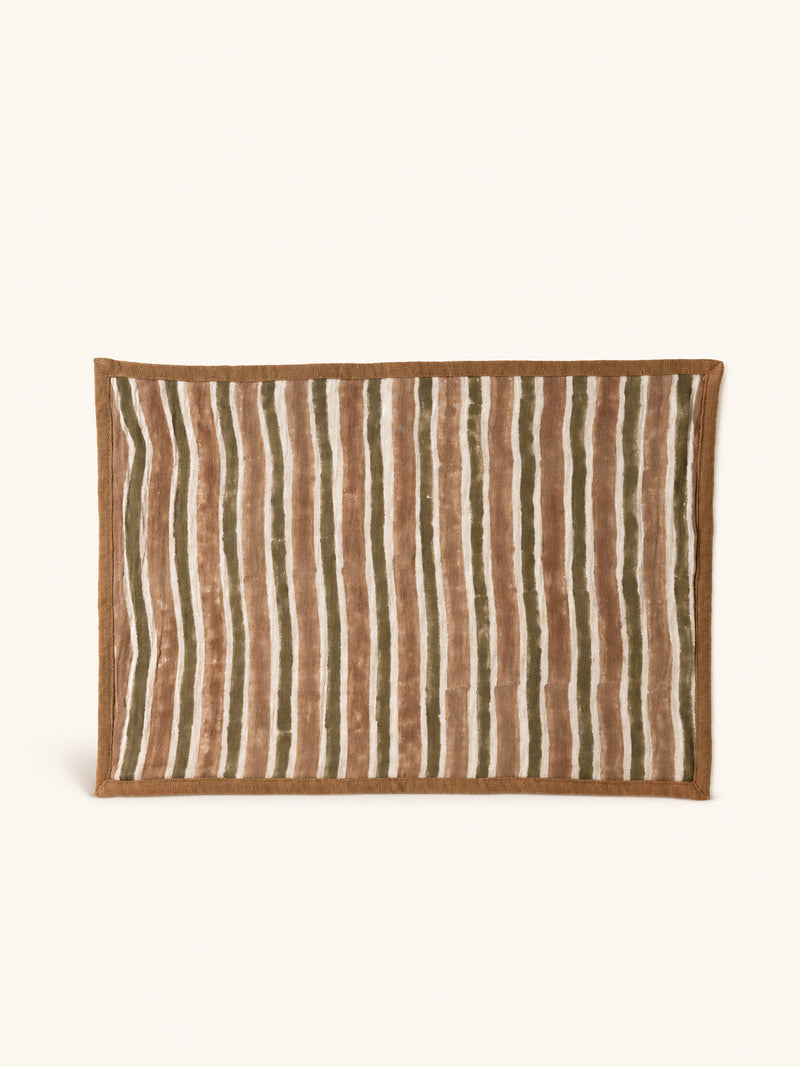 GIPSY - placemat - cotton - L 50 x W 35 cm - green
