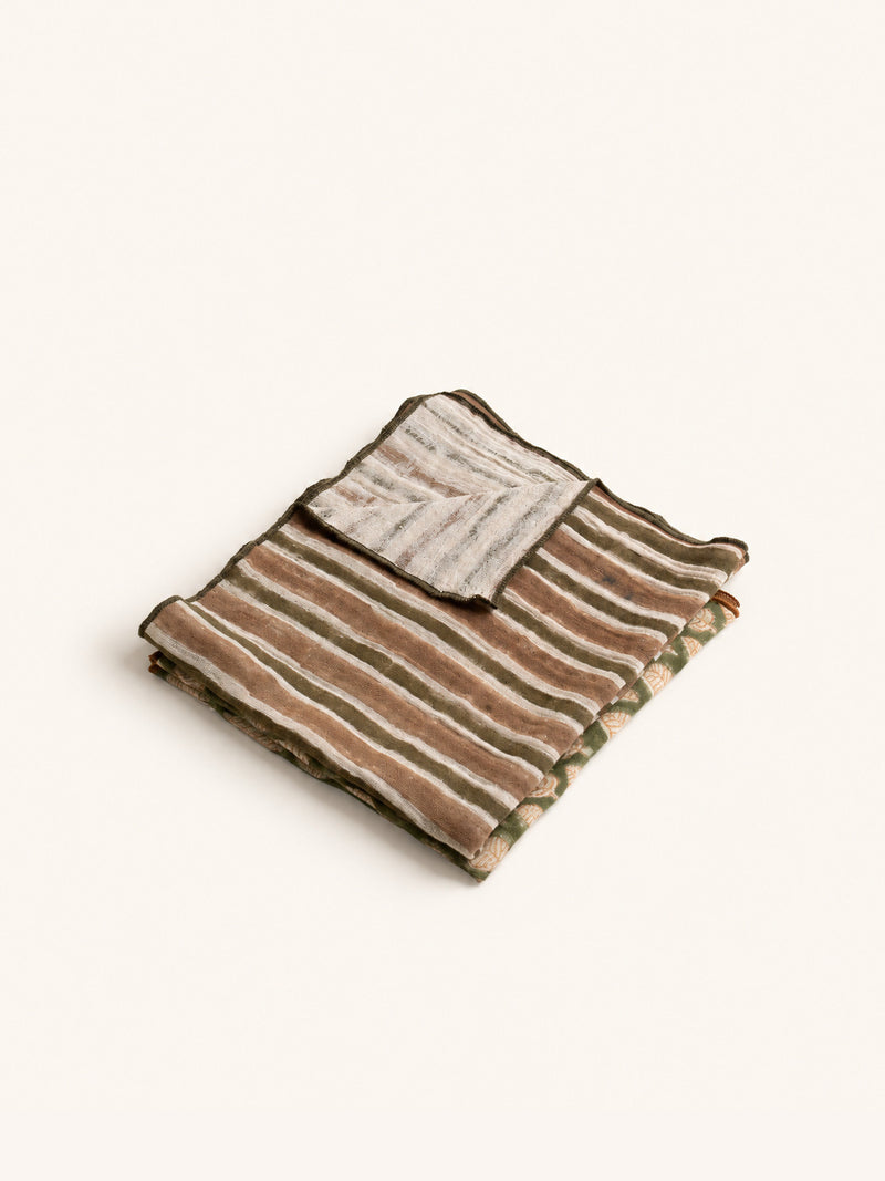 GIPSY - napkin - cotton - L 45 x W 45 cm - green