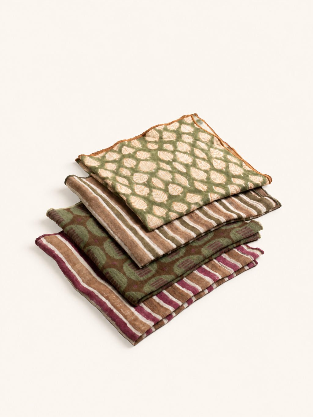 GIPSY - servilleta - algodón - L 45 x W 45 cm - verde
