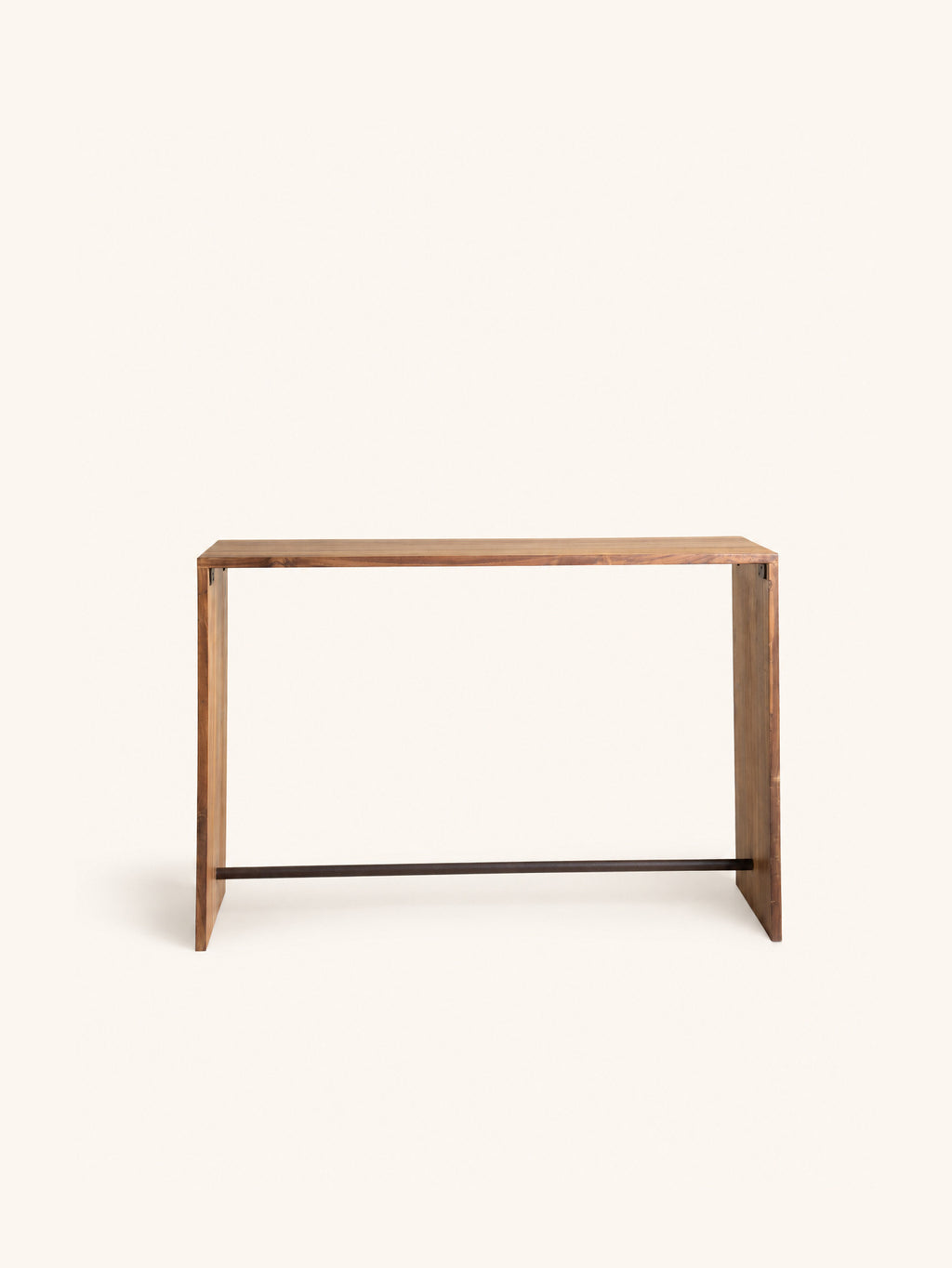 NARA - console - bois récupéré - L 120 x W 40 x H 80 cm - marron