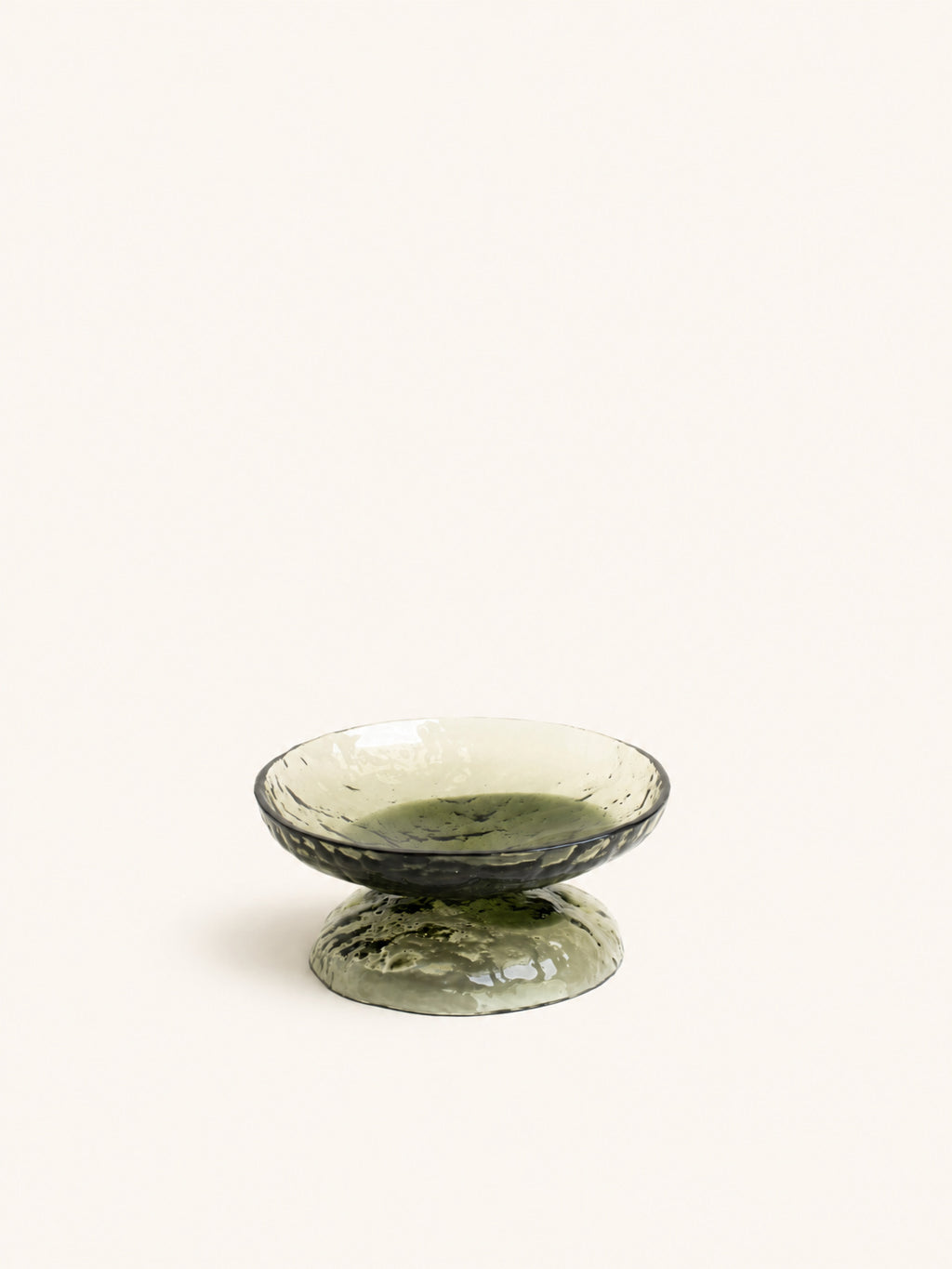 DIABOLO - Schale - Glas - DIA 28 x H 12 cm - Grün