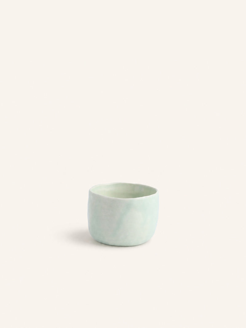 WAKATI - bowl - stoneware - DIA 7 x H 5 cm - light aqua