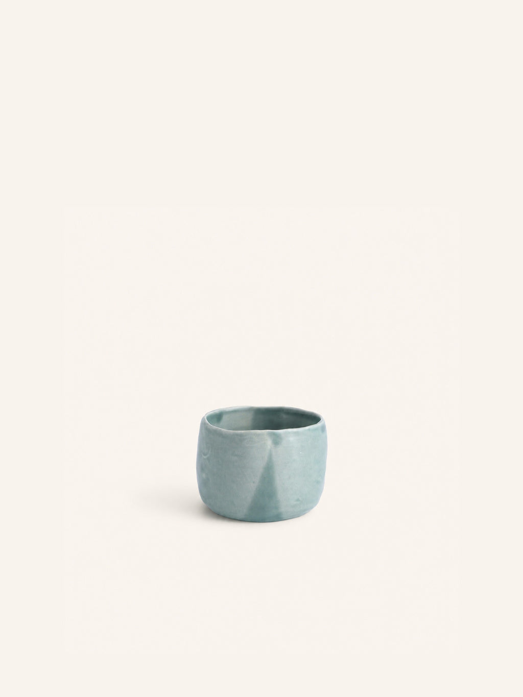 WAKATI - cuenco - gres - DIA 7 x H 5 cm - verde azulado