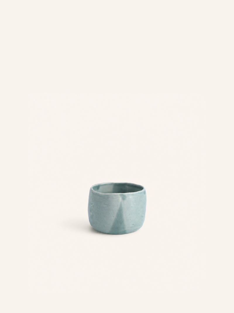 WAKATI - bowl - stoneware - DIA 7 x H 5 cm - teal