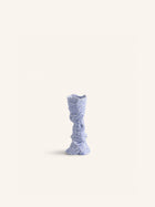WAKATI - Kerzenhalter - Steinzeug - L 6,7 x W 5,7 x H 15 cm - Hellblau