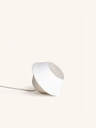 KOJIN - table lamp - stoneware - DIA 34 x H 22 cm - white