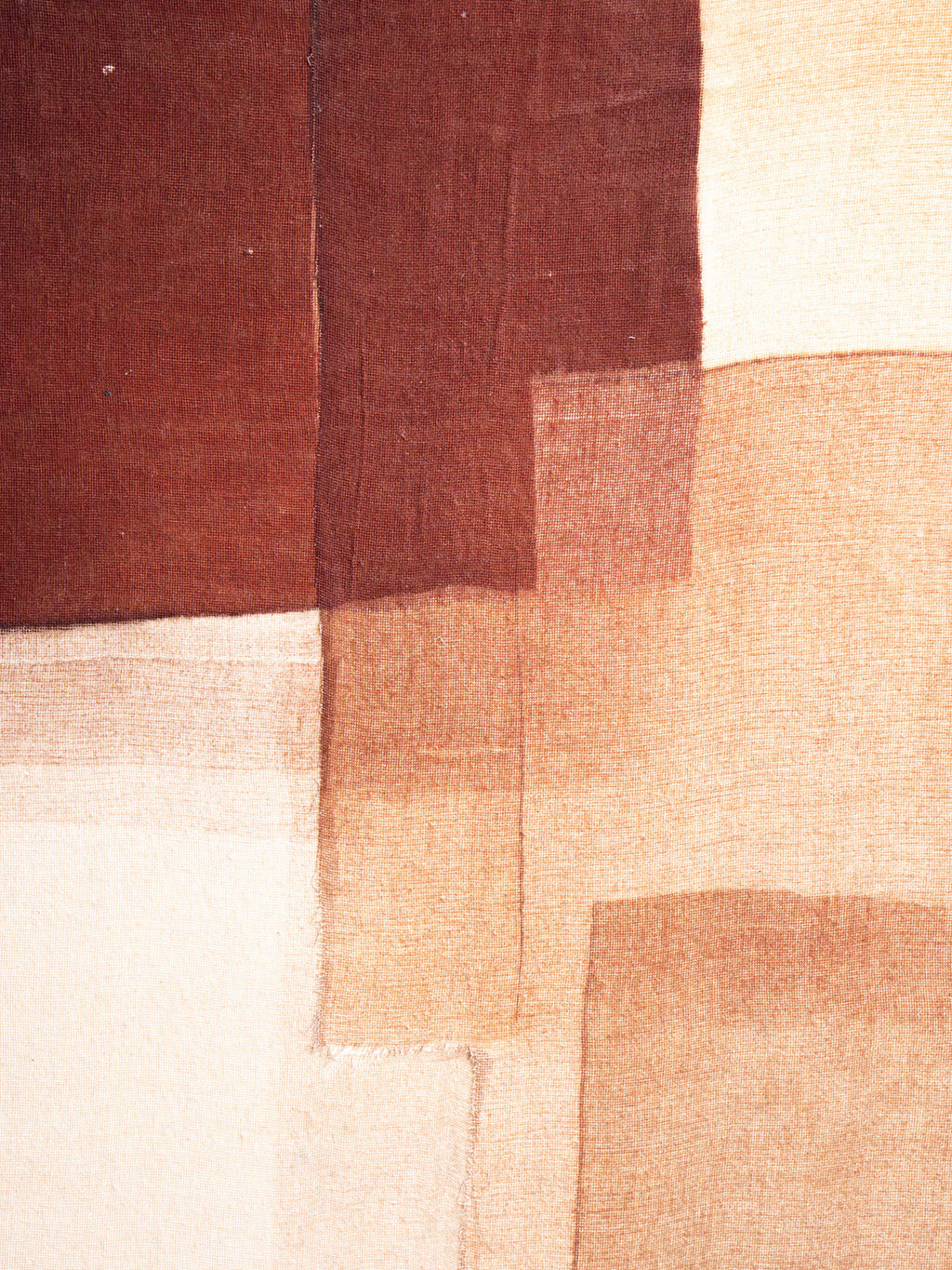 ORGANZA - wanddecoratie - linnen - L 80 x W 5 x H 100 cm - roest