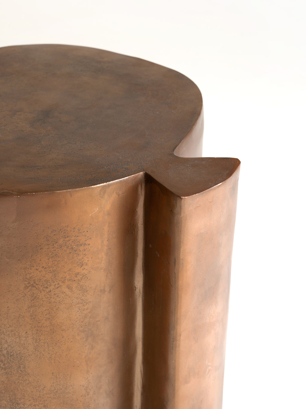 SOLV - Beistelltisch - Aluminium - L 50 x W 46 x H 46 cm - Bronze