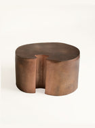 SOLV - Beistelltisch - Aluminium - L 65 x W 50 x H 38 cm - Bronze
