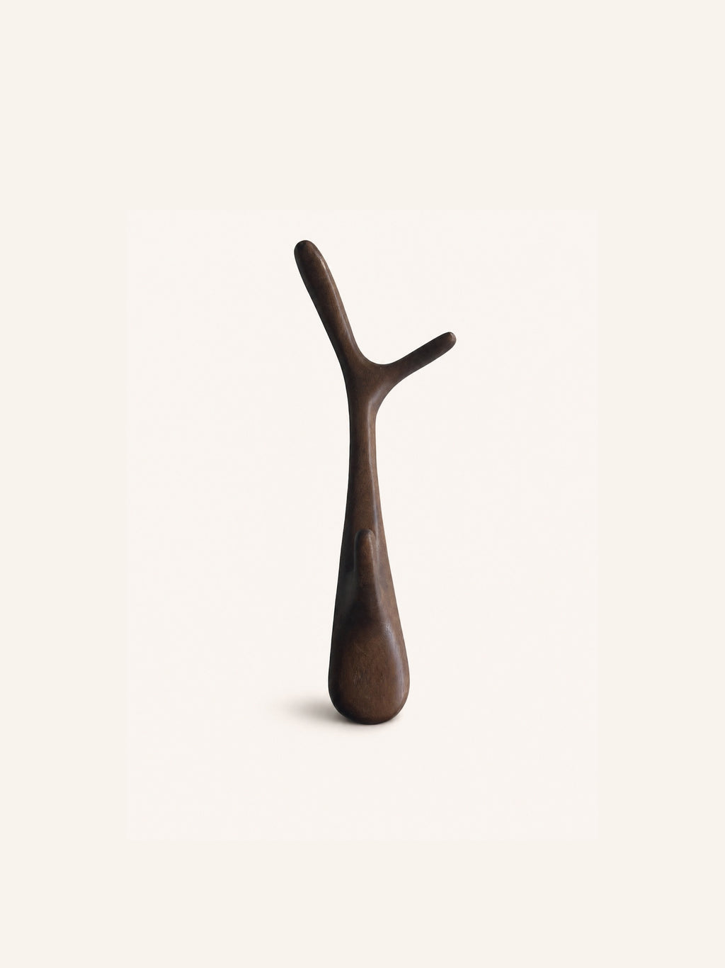 BRANCH - Wandhaken - Akazienholz - L 11 x W 10 x H 33 cm - Rotbraun