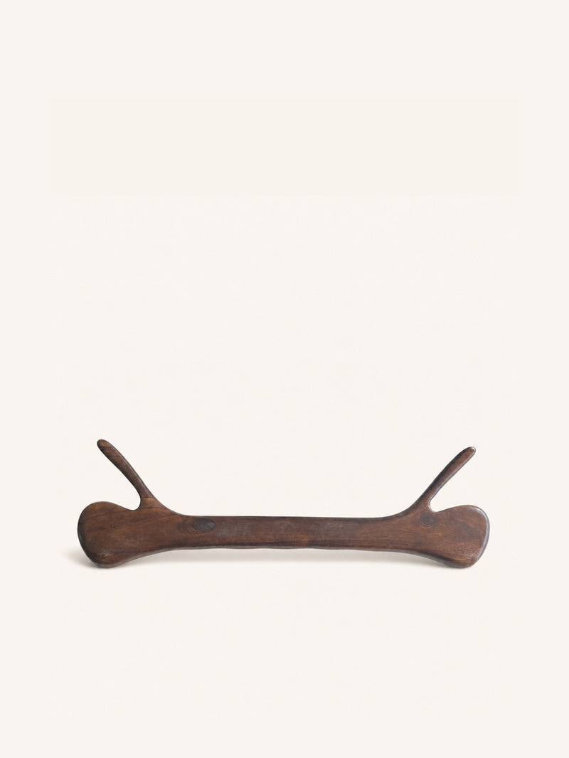 BRANCH - wandhaak - acacia hout - L 70 x W 10 x H 19 cm - roodbruin