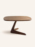 DUON - table basse - bois d'acacia - L 85 x W 85 x H 45 cm - brun rougeâtre